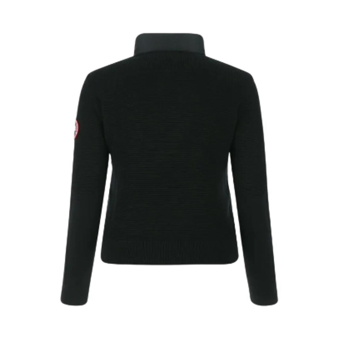 (W) 캐나다 구스 하이브릿지 니트 자켓 블랙((W) Canada Goose Hybridge Knit Jacket Black) - 2