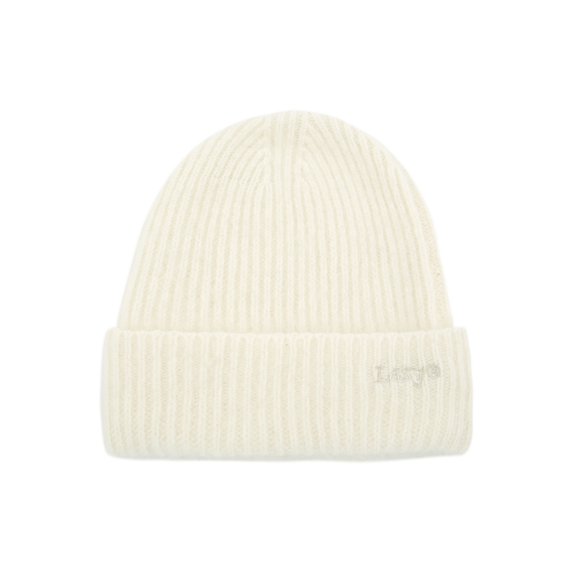 8809908759322 LAZYZ Cloud Wool Beanie - White