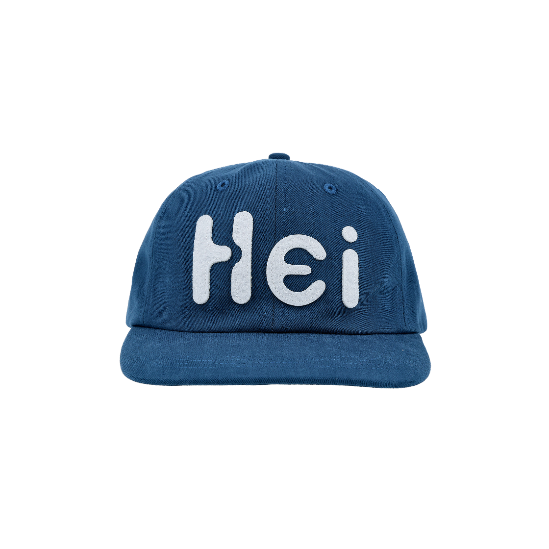 P0000SAT000H Heisan Hei Big Logo Felt Cap - Blue