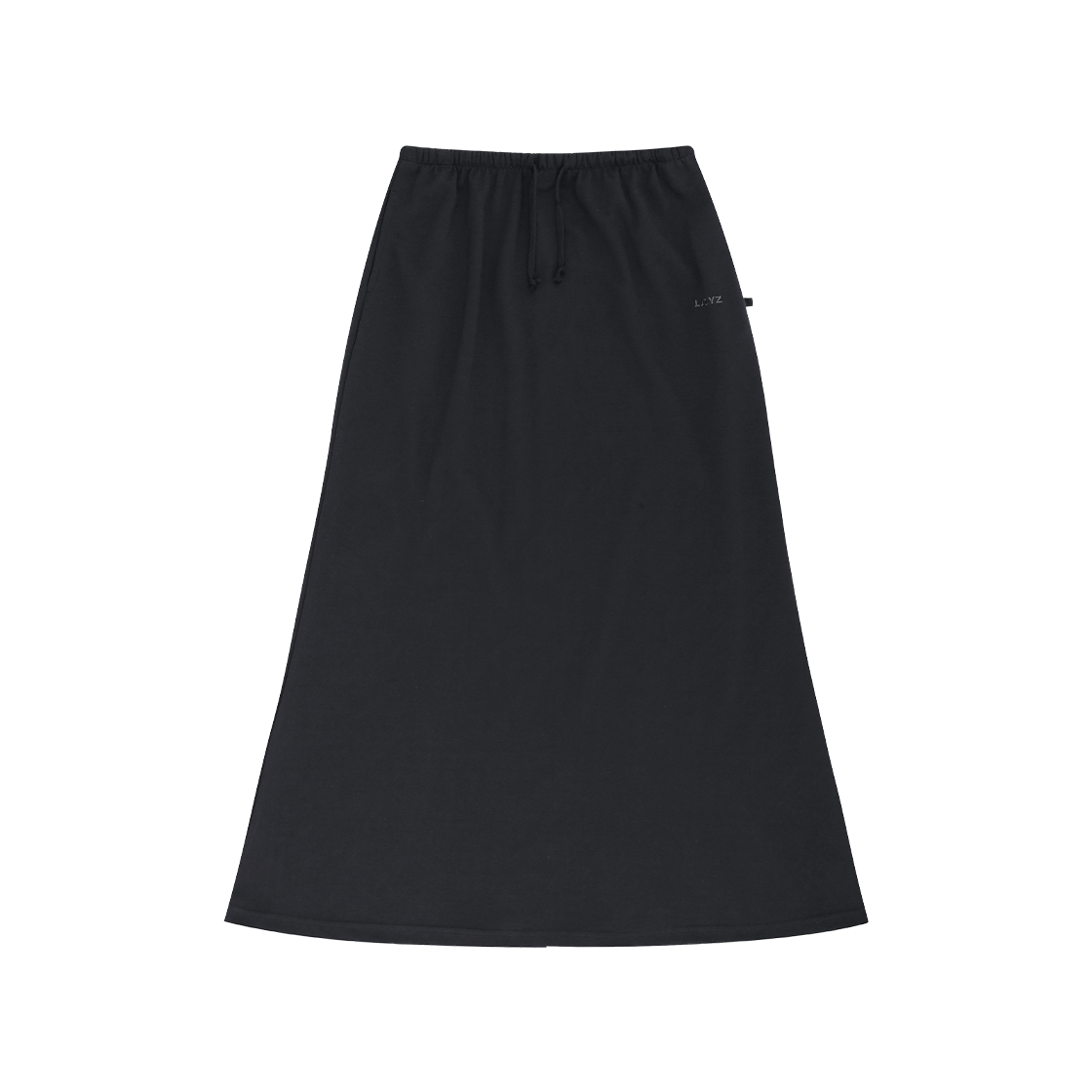 8809908759209 LAZYZ Snuggy Pocket Long Skirt - Charcoal
