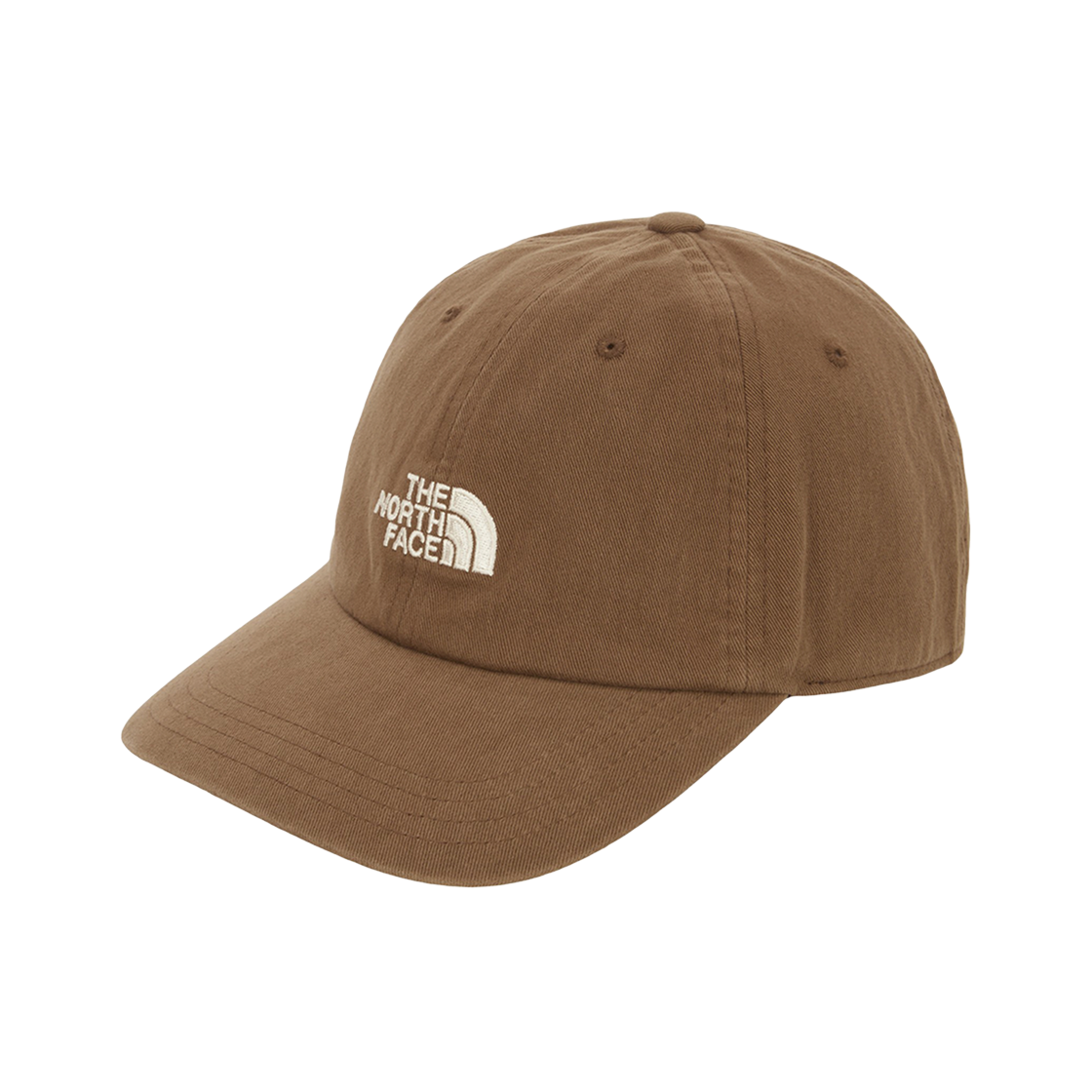 NE3CR51B The North Face TNF Logo Soft Cap Brown - 25FW