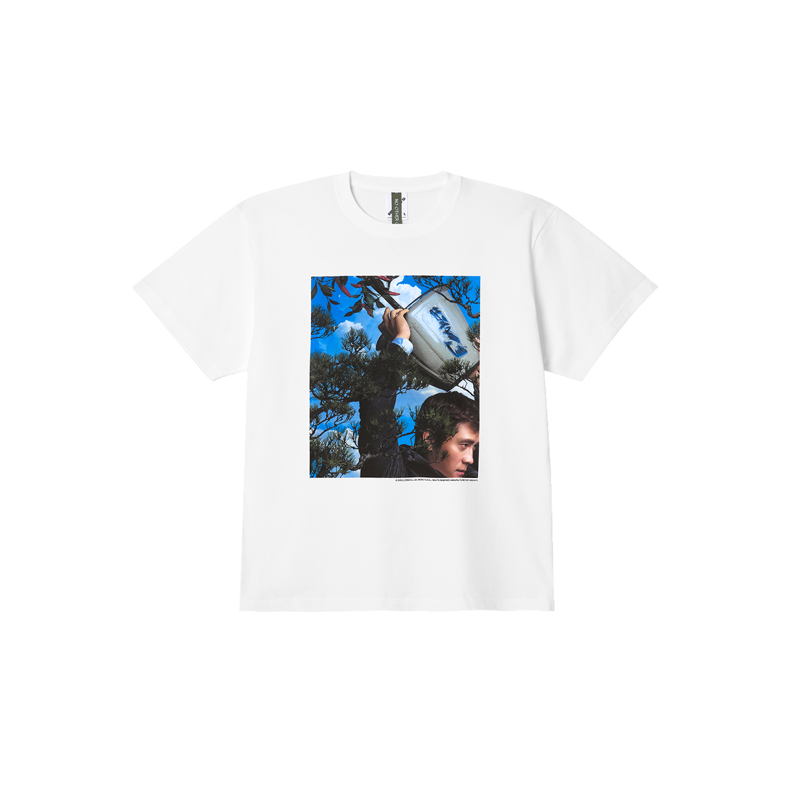 만수 반소매 티셔츠