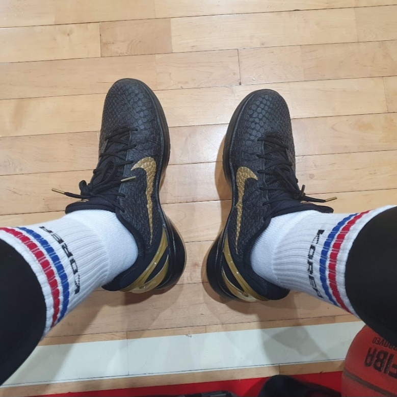 Nike Kobe 6 Protro Black Del Sol, Nike Kobe VI Concord 착용 스타일 - 8