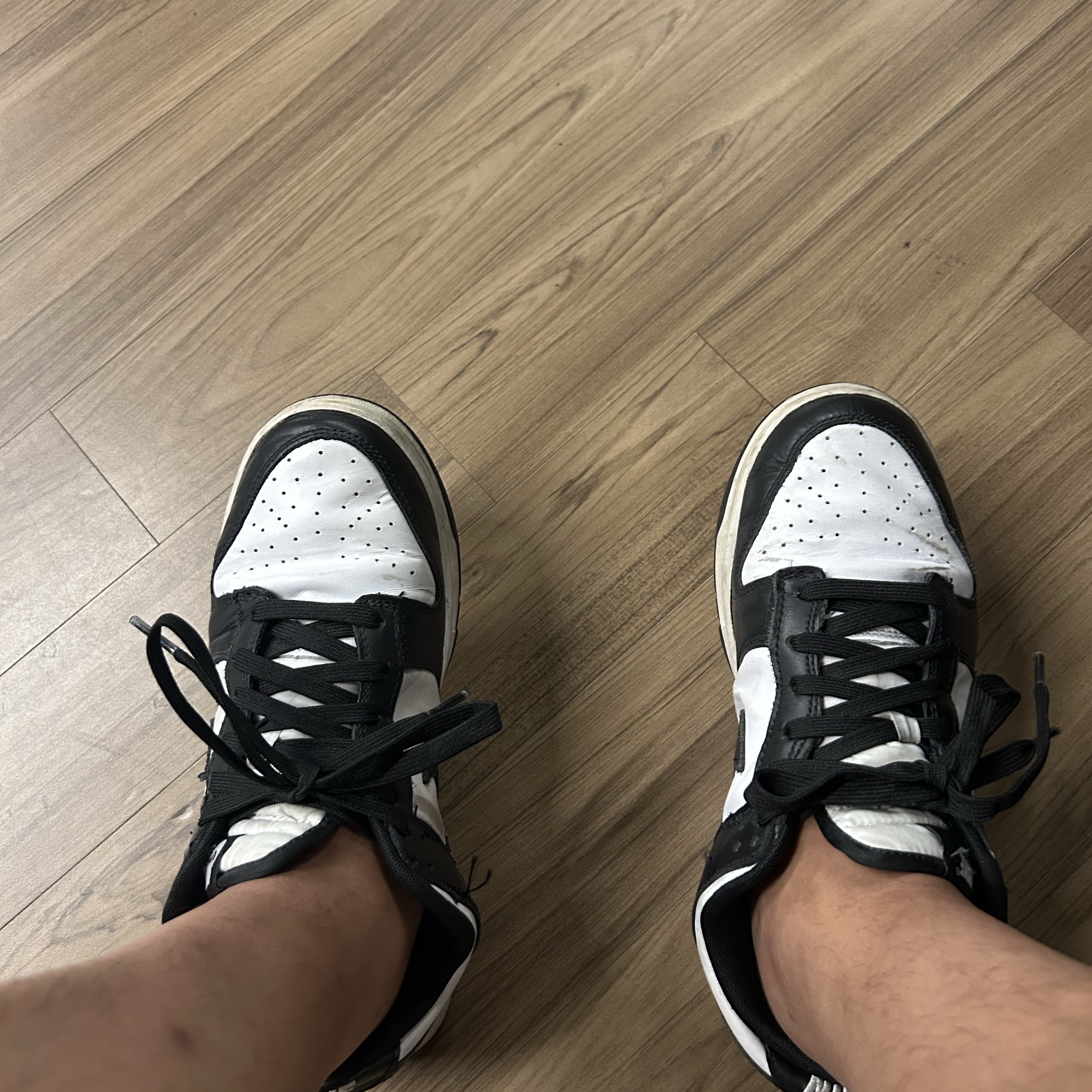 Nike Dunk Low Retro Black 착용 스타일