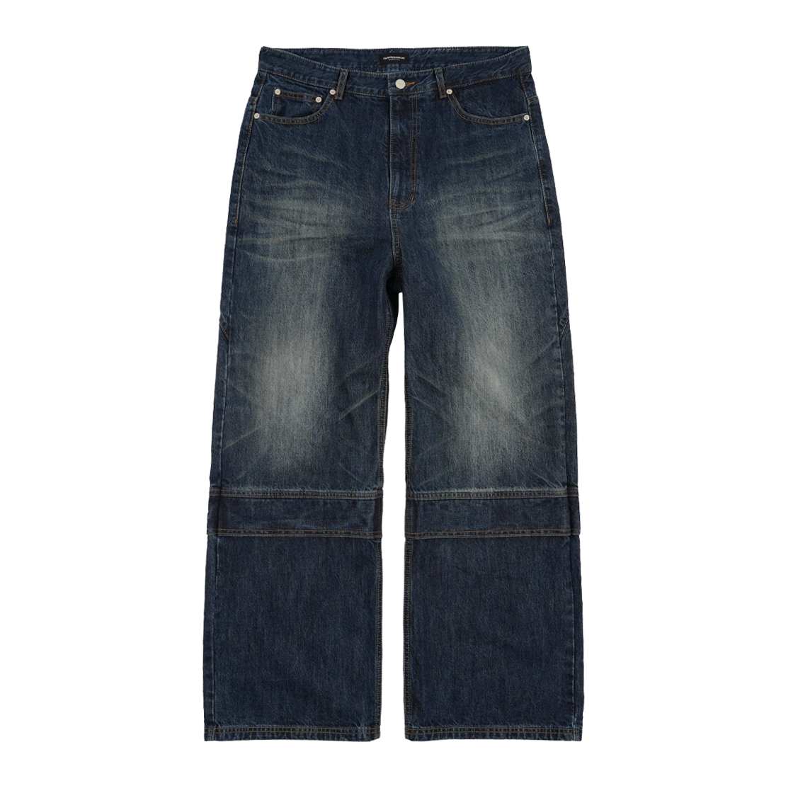 [더블적립]파프롬왓 파 컷라인 데님 팬츠([더블적립]Farfromwhat Far Cutline Denim Pants)