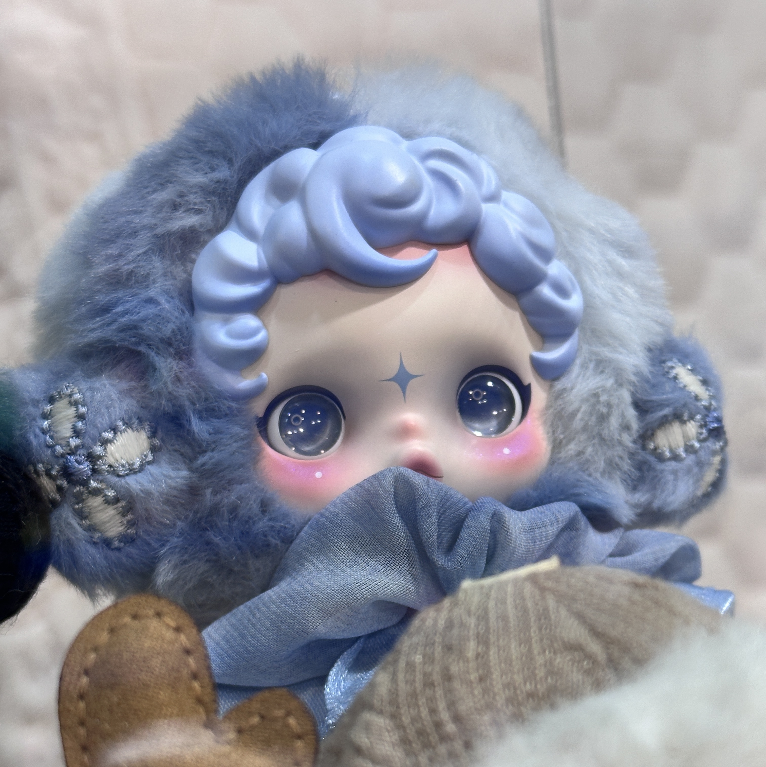 Pop Mart Skullpanda L’Impressionnisme Series Plush Doll Teakwood (Opened Case), Pop Mart Skullpanda L’Impressionnisme Series Plush Doll Mist (Opened Case) 착용 스타일 - 8