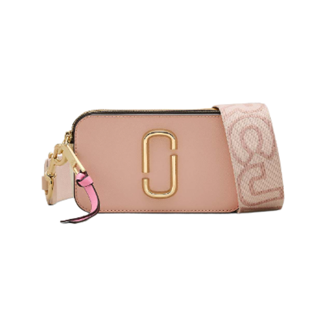 마크 제이콥스 더 컬러블럭 스냅샷 스몰 백 로즈 멀티(Marc Jacobs The Colorblock Snapshot Small Bag Rose Multi)