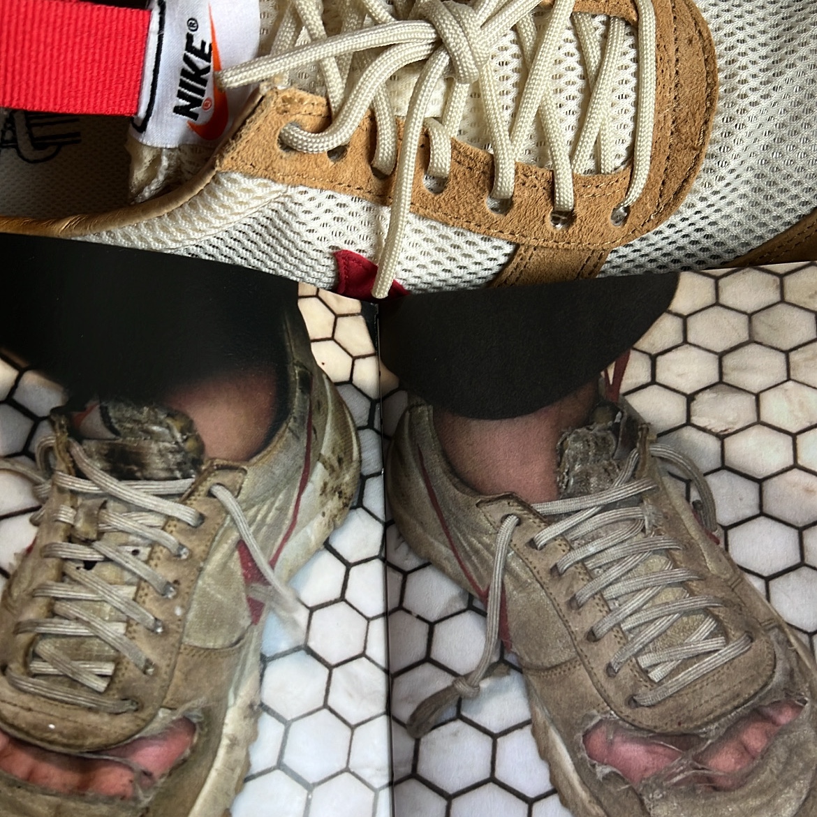 Nike x Tom Sachs Mars Yard Shoe 2.0 Space Camp 착용 스타일
