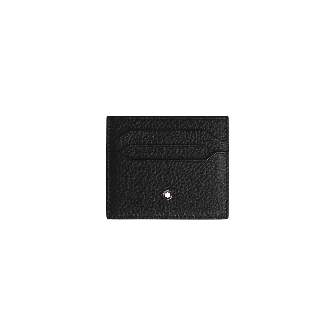 199441 Montblanc Grain 6cc Card Holder Black