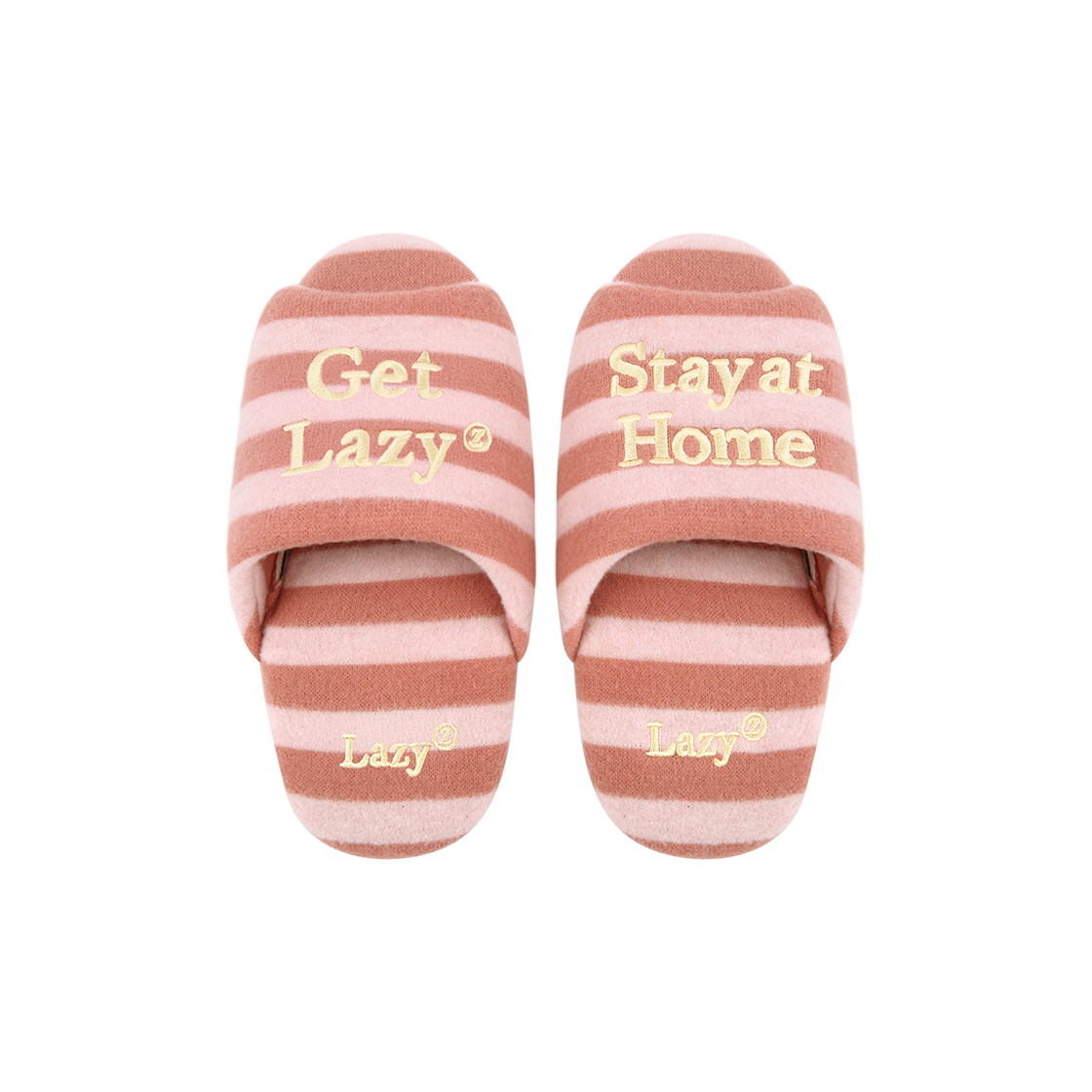 1112223336 LAZYZ Cheshire Room Shoes - Pink