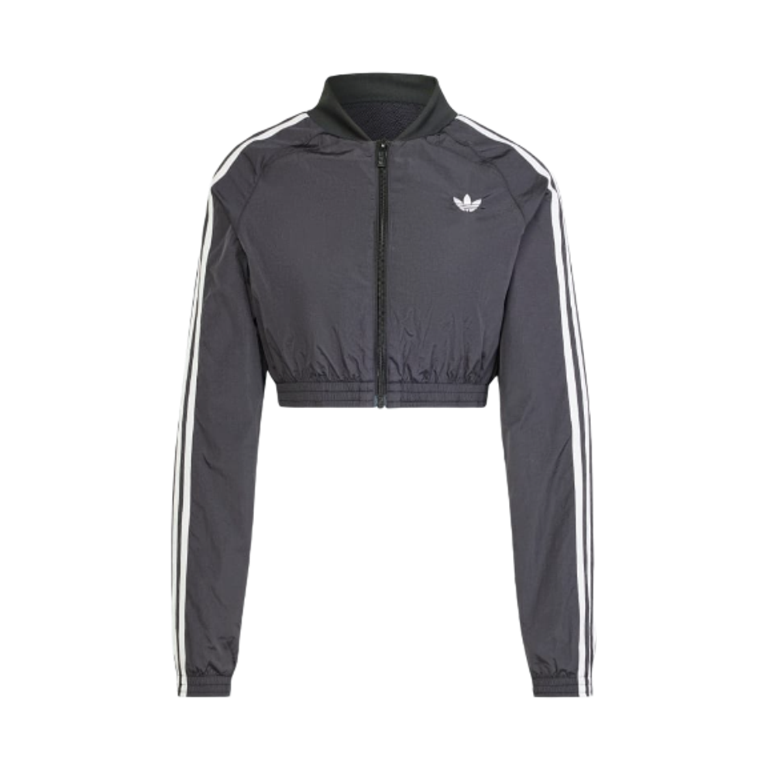 JD0264 (W) Adidas Adicolor Teamgeist Crop Track Top Black - KR Sizing