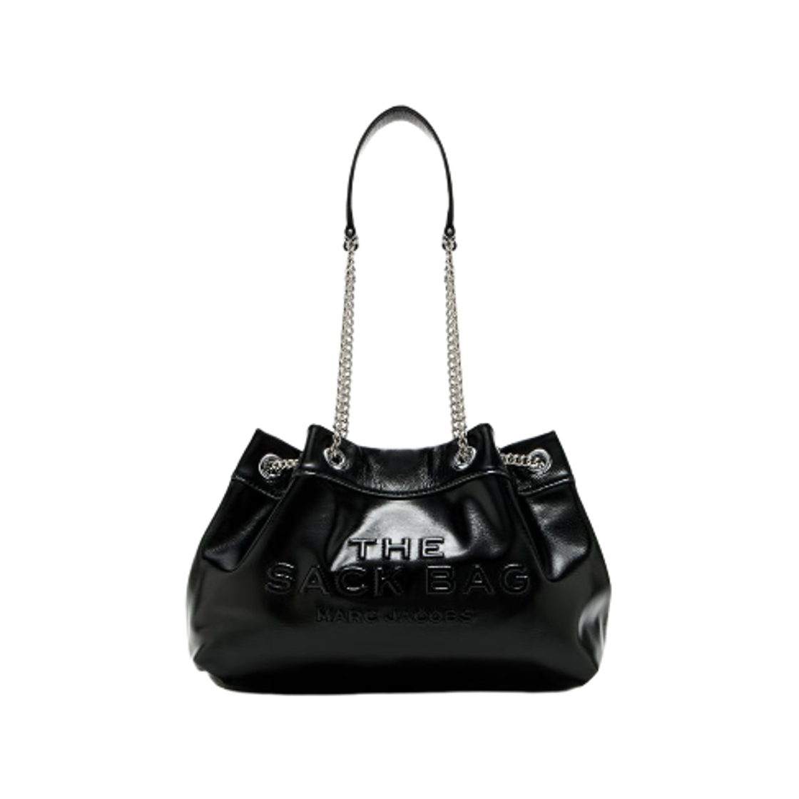 2P5HSH030H02-001 Marc Jacobs The Chain Small Sack Bag Black