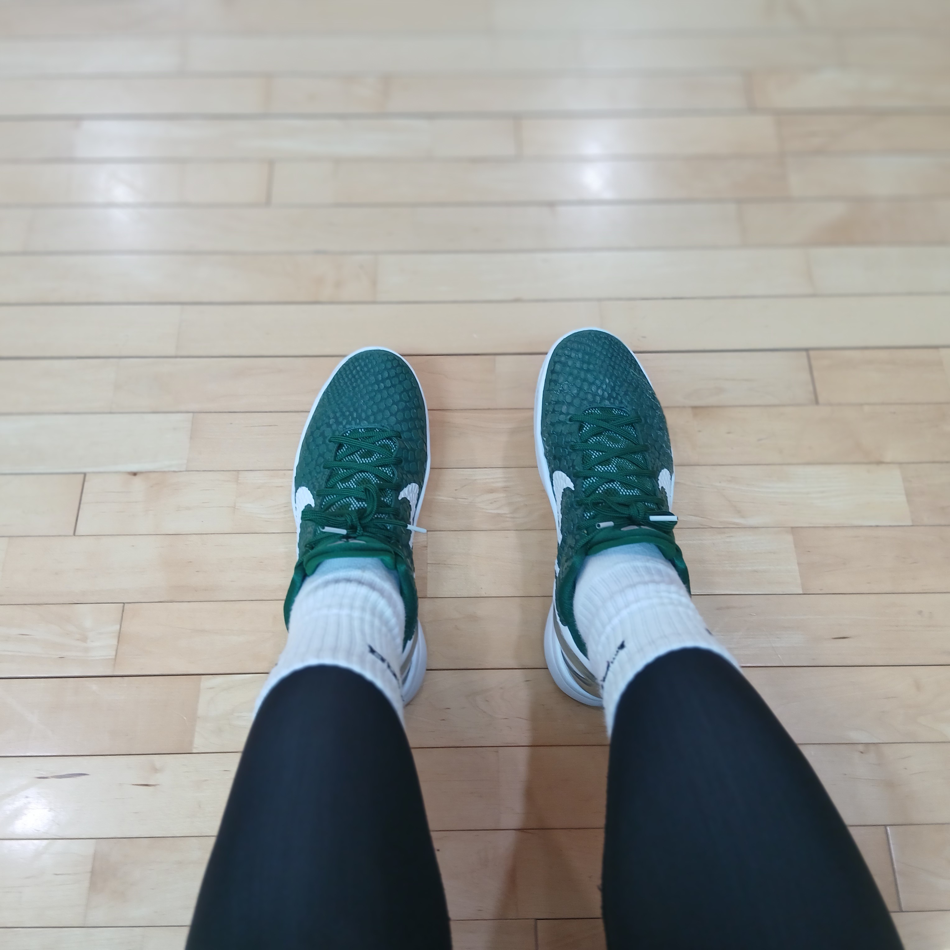 Nike Kobe 6 Protro Black Del Sol, Nike Kobe VI Concord 착용 스타일 - 2