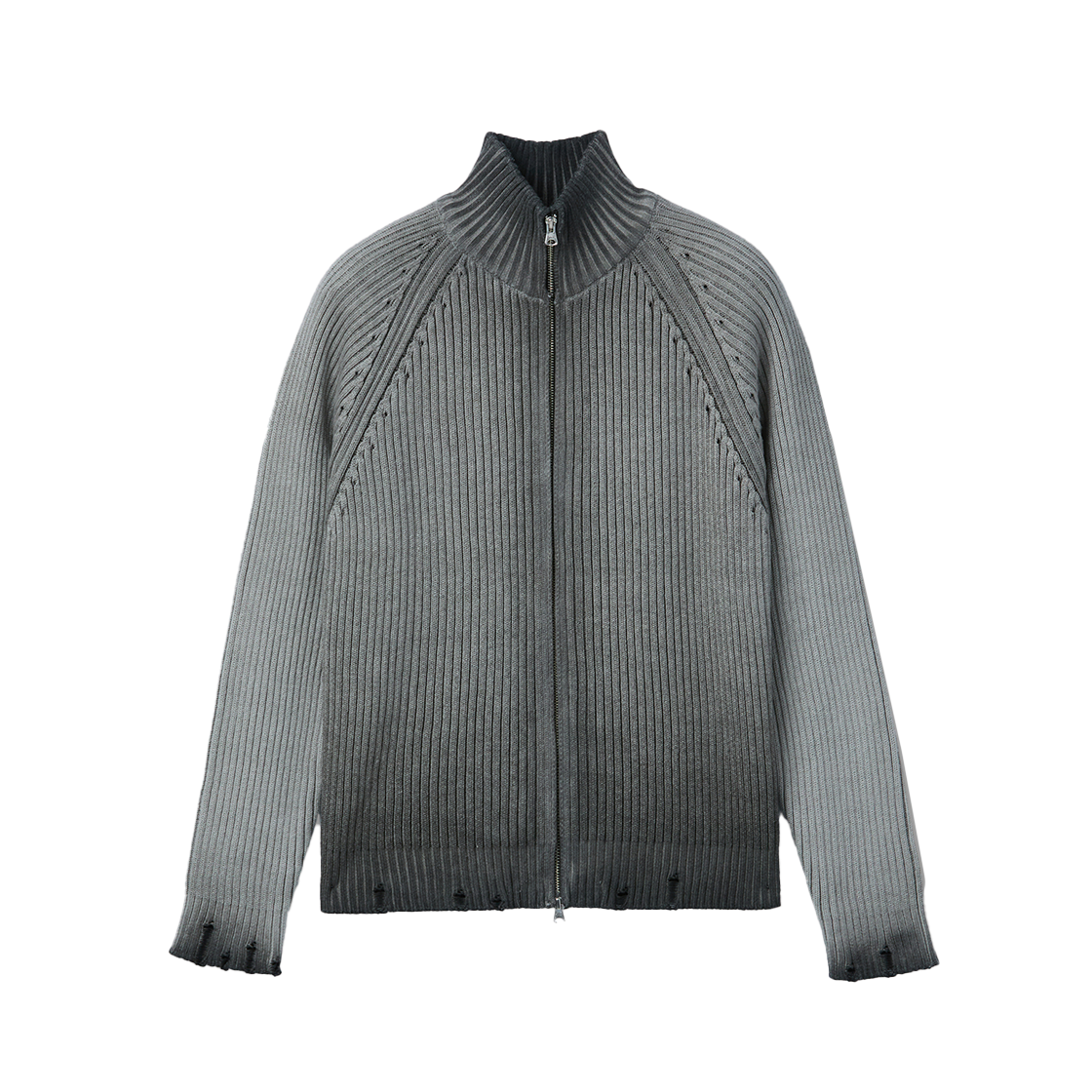 2C5-MM-MK-KC003BK MMIC Musk Zip-up Knit Black