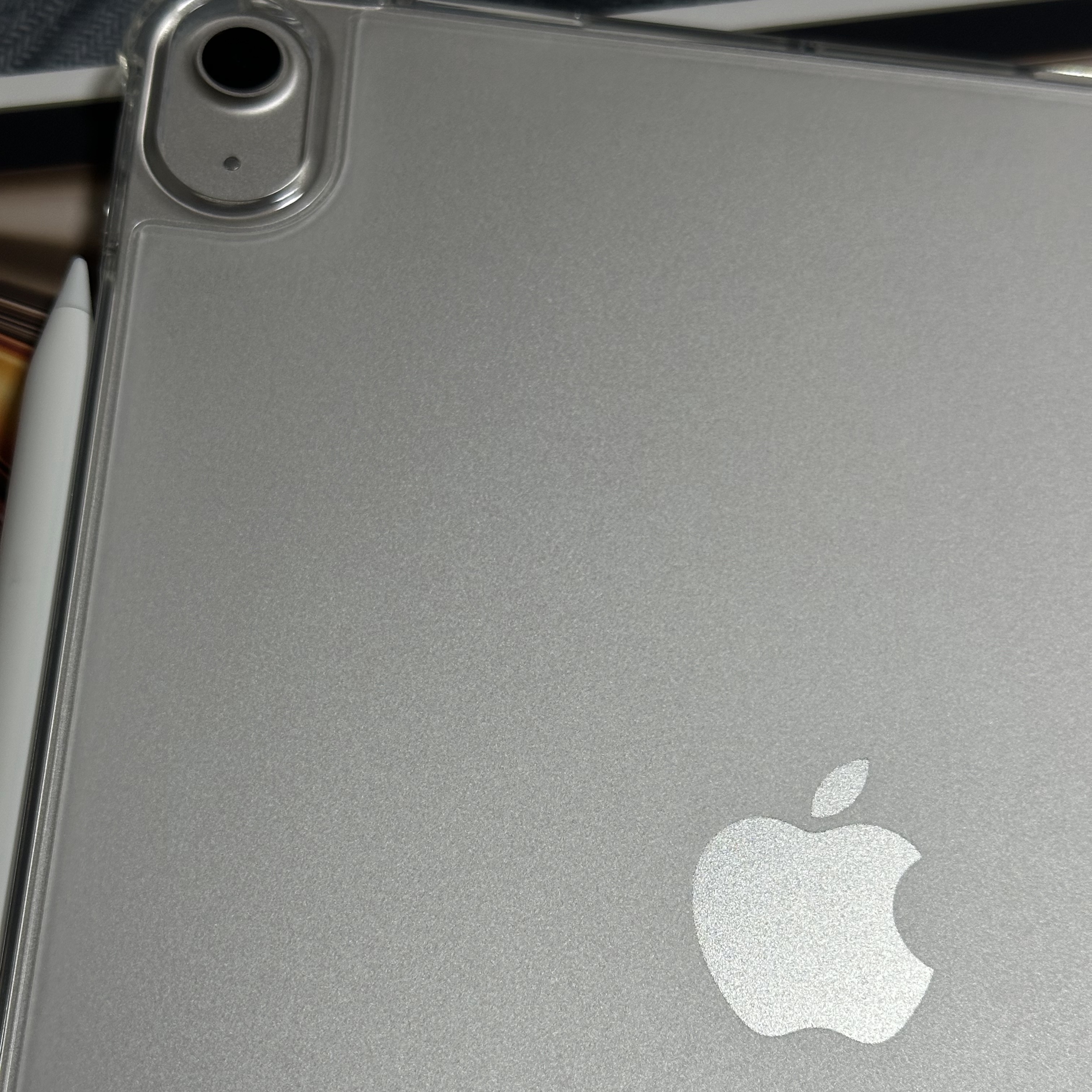 Apple iPad Air 7th Gen 11-inch Wifi 256GB Space Gray (Korean Ver.), Apple Pencil Pro (Korean Ver.) 착용 스타일