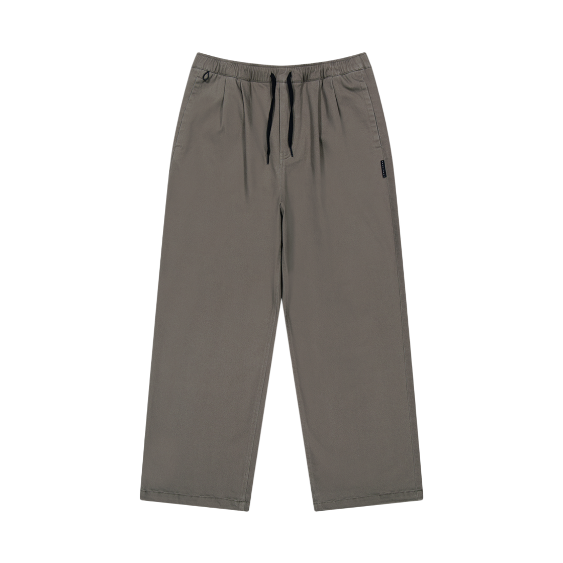 YS253WPACP01CHA YESEYESEE Elastic Easy Cotton Pants Charcoal