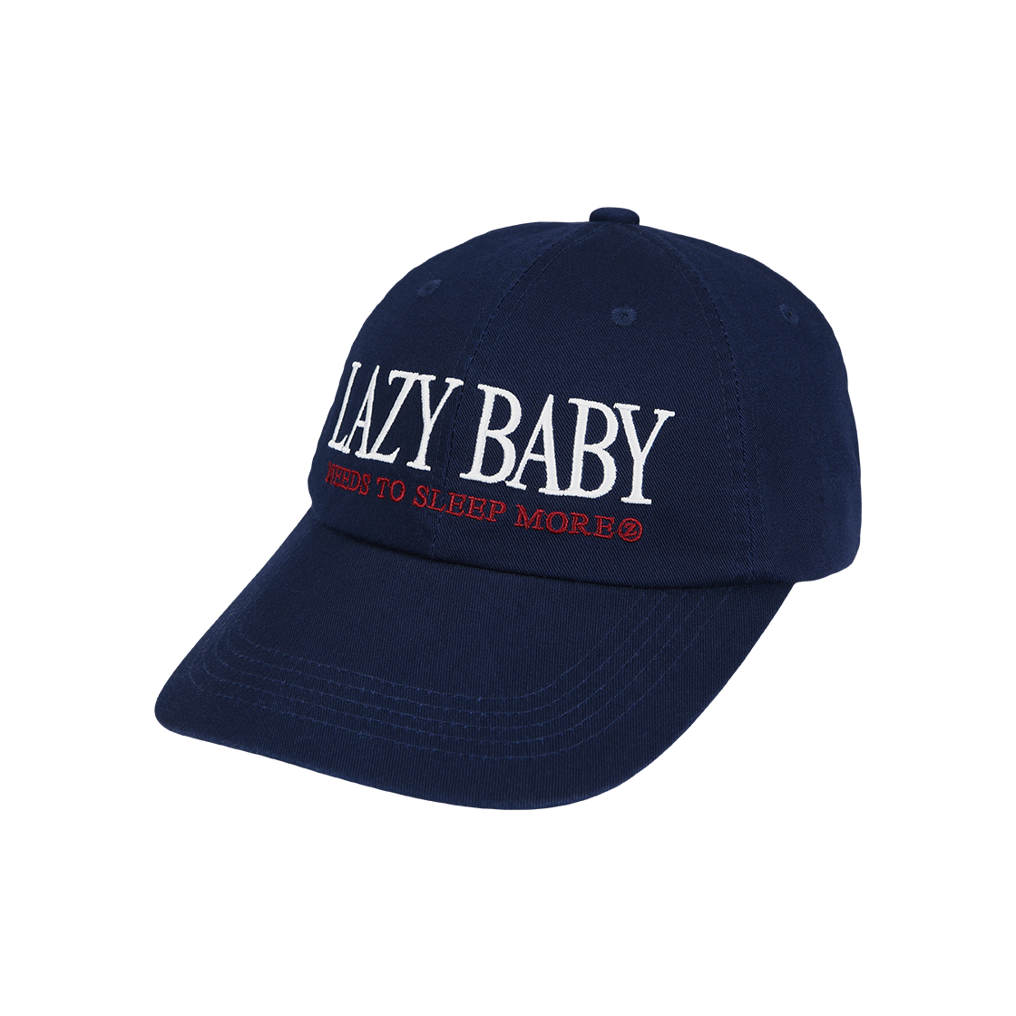 8809908759568 LAZYZ Lazy Baby Vintage Washing Solid Ball Cap - Navy