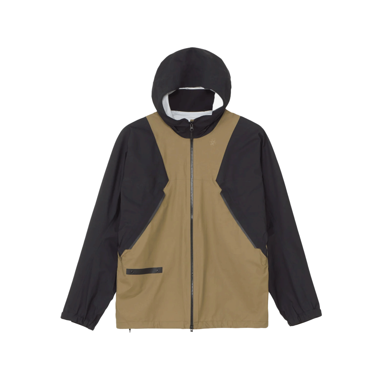KM4DJABGW14BG Goldwin Pertex Shieldair Mountaineering Jacket Black Desert Beige - 24FW