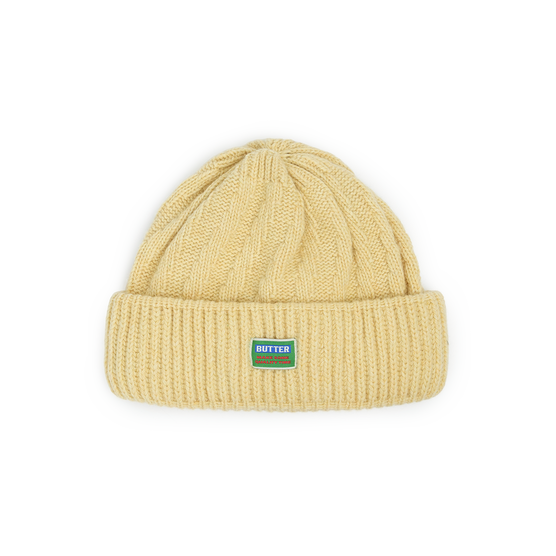 그린버터 메리노 울 라쿤 비니 버터(Greenbutter Merino Wool Raccoon Beanie Butter)