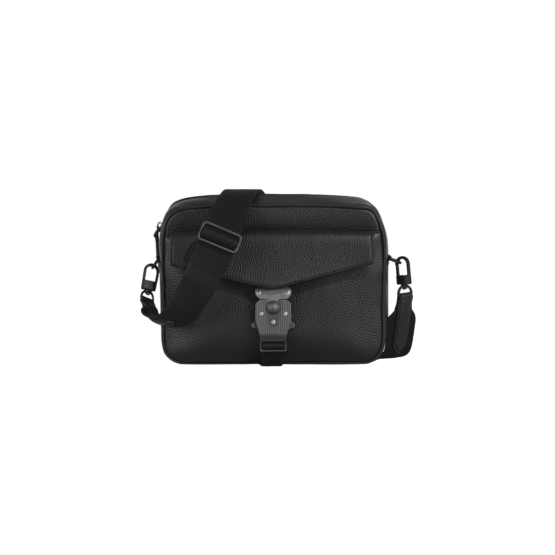 220322 Montblanc M LOCK Messenger Black