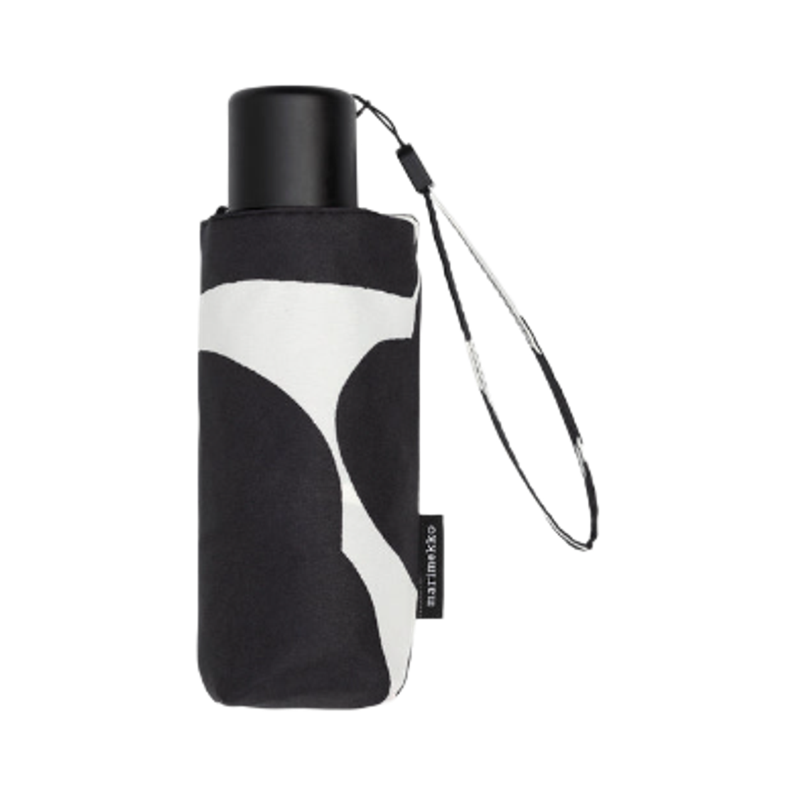 마리메꼬 미니 매뉴얼 우산 화이트 블랙(Marimekko Mini Manual Umbrella White Black) - 2