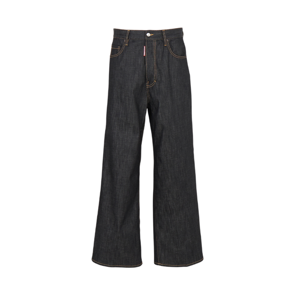 S71LB1695-S30357-900 Dsquared2 Loose Jean Black