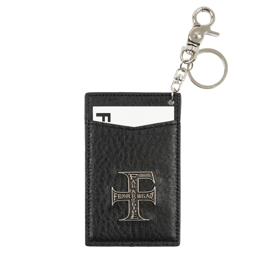 25070-1313-014-BK Farfromwhat Far Keyring Wallet_Black