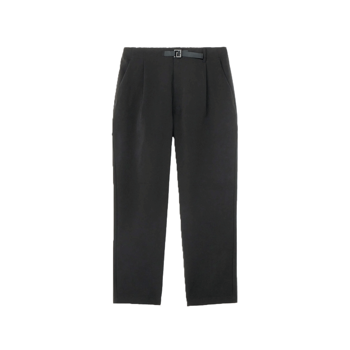 KM4DPALGW11BK Goldwin One Tuck Tapered Stretch Pants Black - 24FW