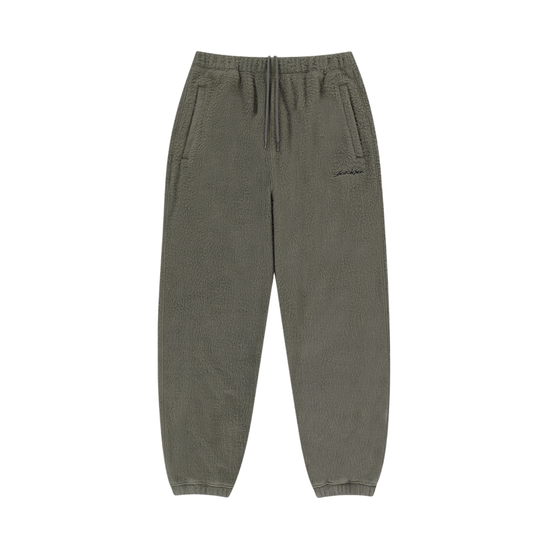 YS253TPAWP02KHA YESEYESEE Y.E.S Brushed Sweatpants Khaki