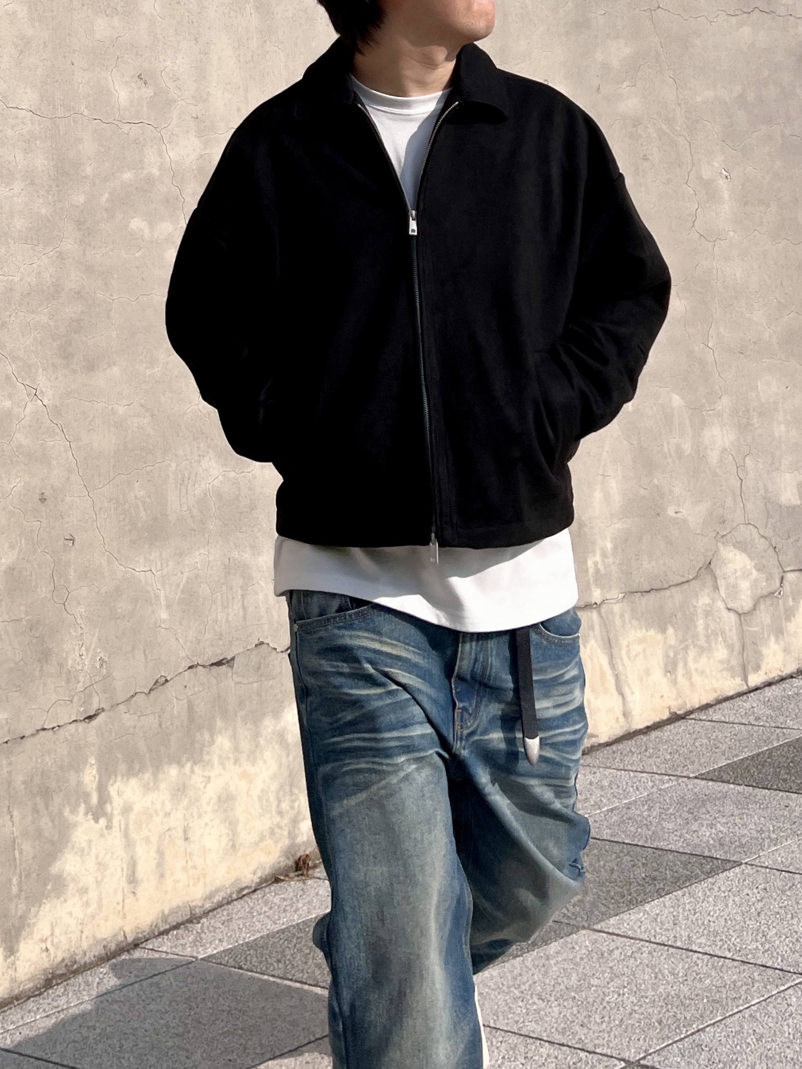 Converse x Drkshdw Turbodrk Chuck 70 Hi Black Lacquered Denim 착용 스타일 - 3