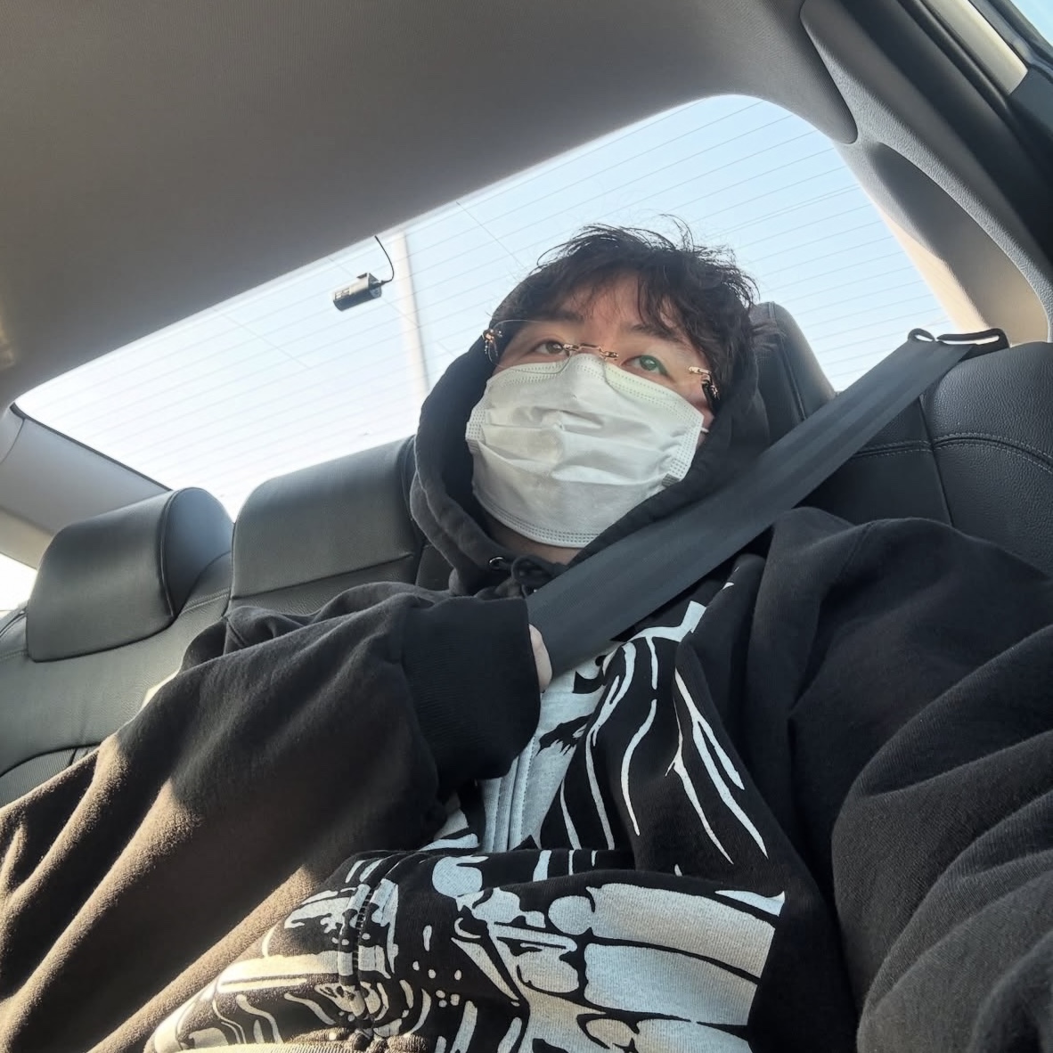 Supreme x Hysteric Glamour Thermal Lined Zip Up Hooded Sweatshirt Black - 24FW, Chrome Hearts Deep I Gold Plated Black Plastic 착용 스타일
