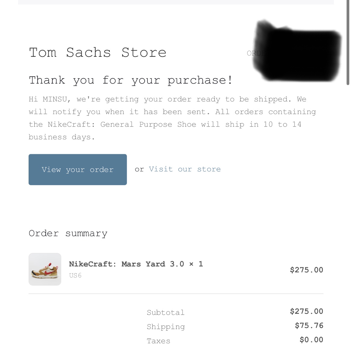 Nike x Tom Sachs Mars Yard Shoe 3.0 Space Camp 착용 스타일