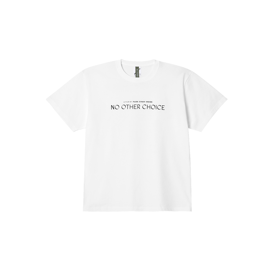 타이틀 로고 반소매 티셔츠