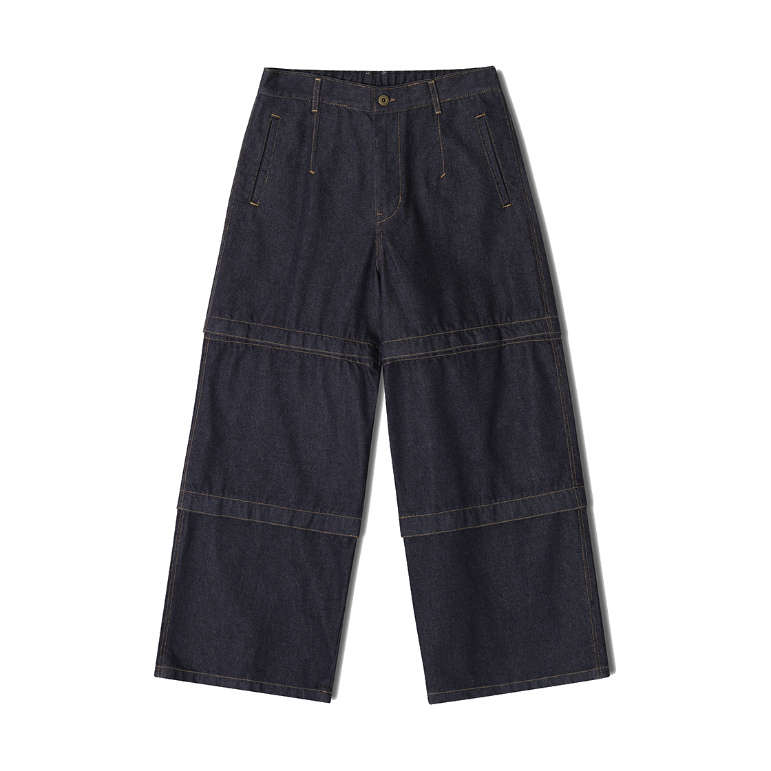 송지오 컬렉션 메타 플레이팅 데님 블루