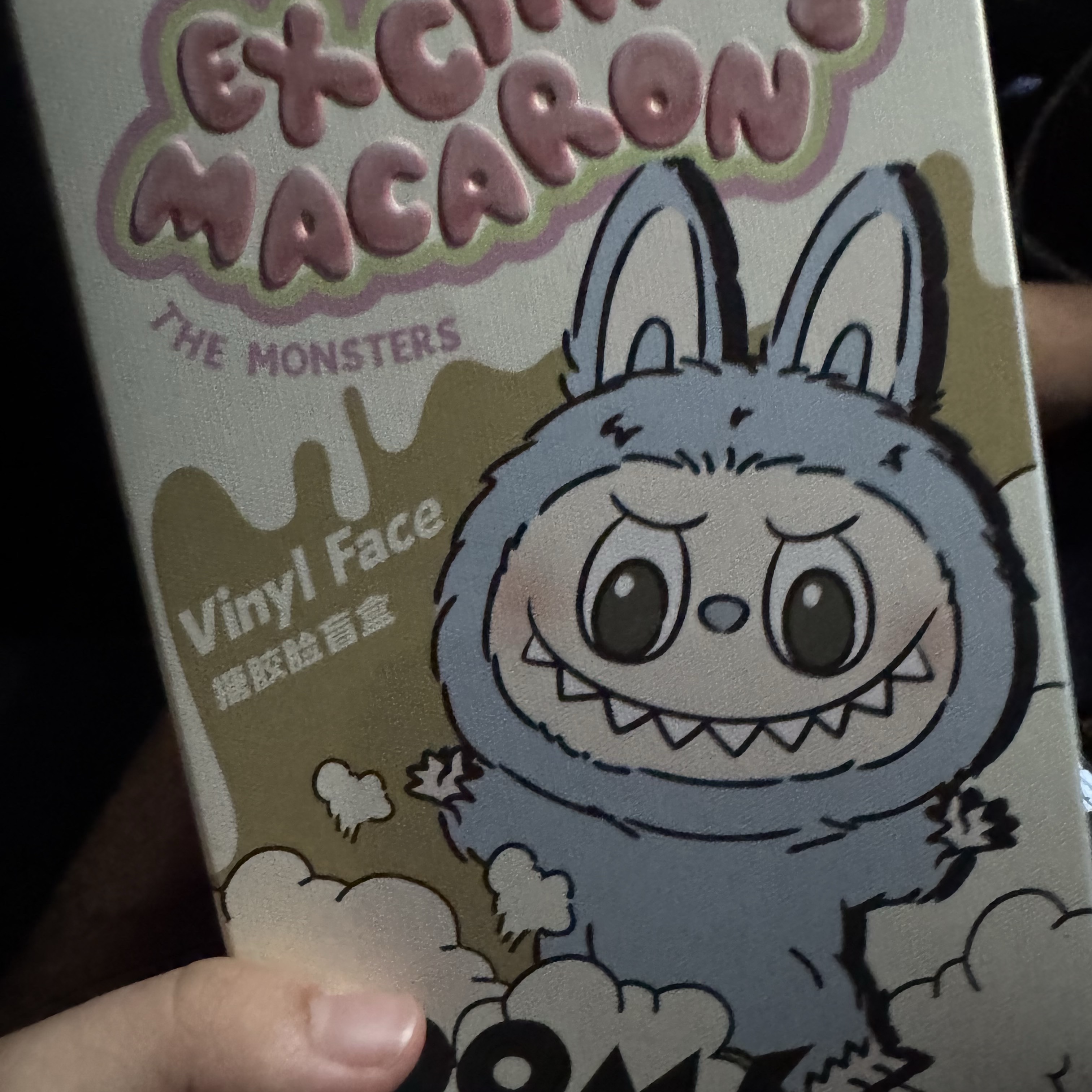 Pop Mart The Monsters Labubu Tasty Macarons Series Sealed Case (1 Blind Box) 착용 스타일 - 1