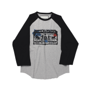 [KREAM 단독] Thevinylhouse Cowboy Pictogram Raglan LS Tee Black