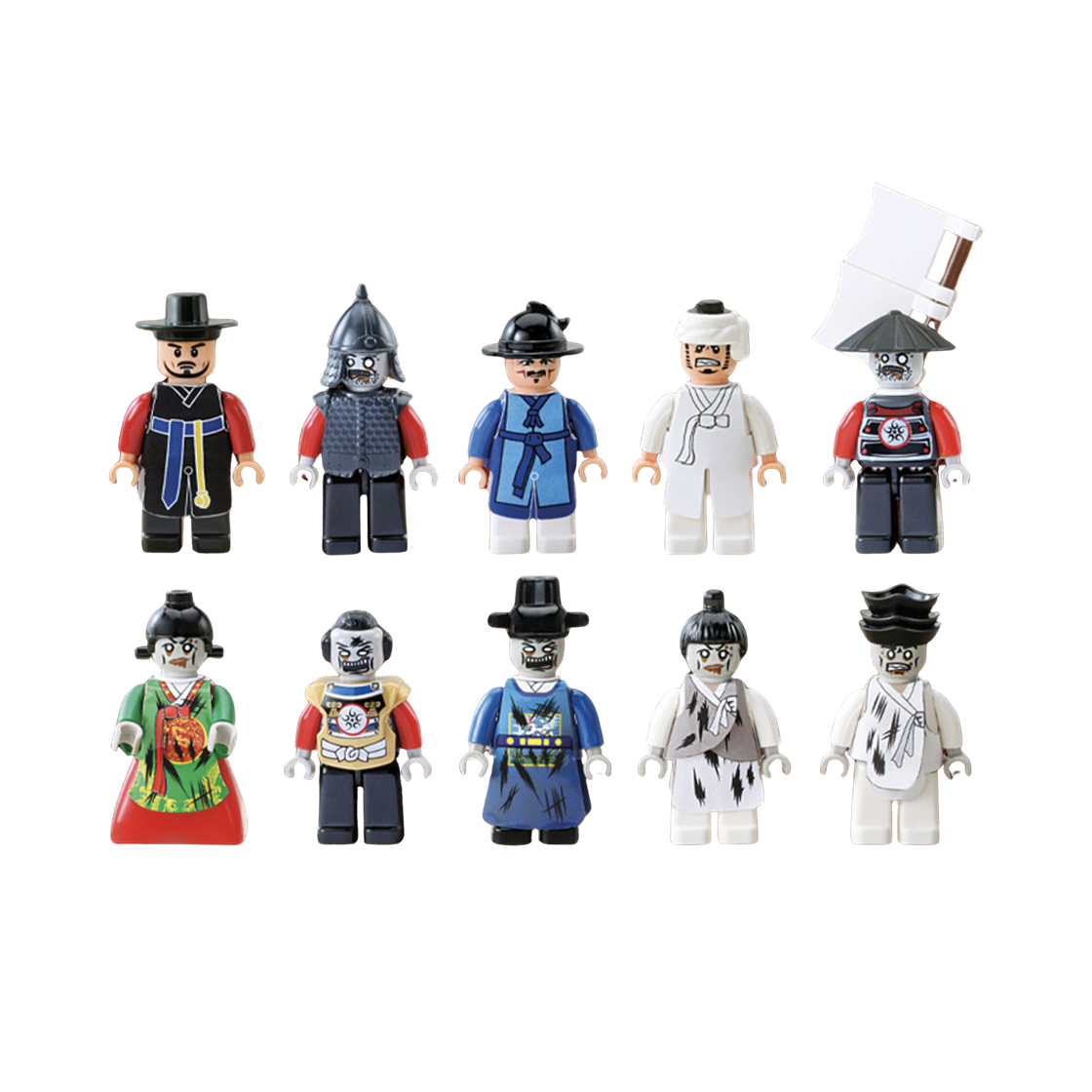 옥스포드 좀비실록 피규어 세트(Oxford Zombie Chronicles Figure Set) - 2