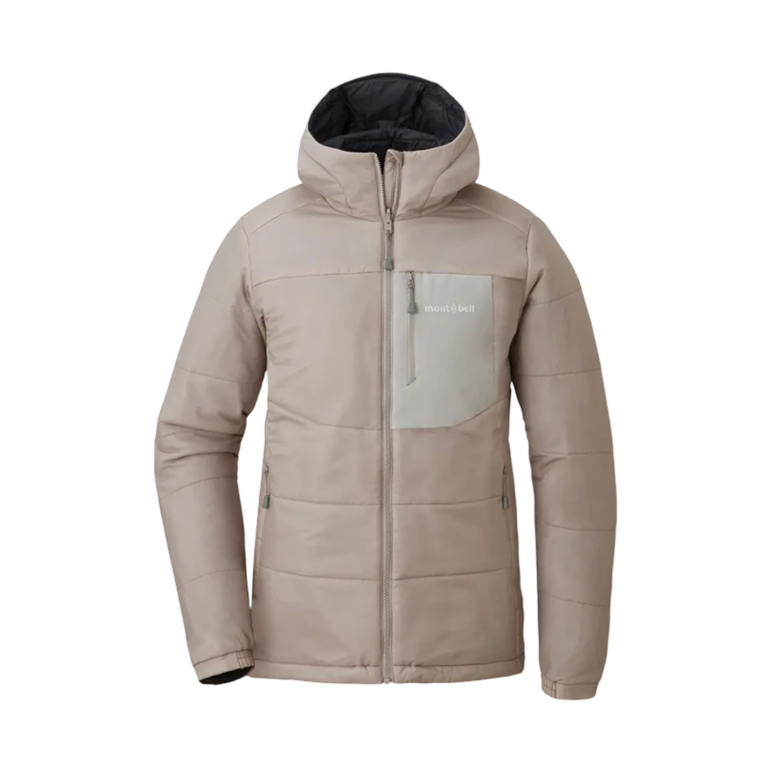 1101642 (W) Montbell Thermawrap Parka Light Gray