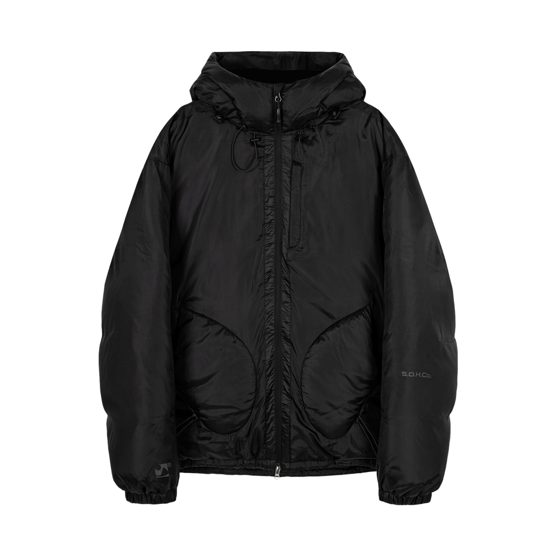 11UWD10116 SOHC Teru Teru Bouzu Puffer Jacket _11UWD101 BLACK