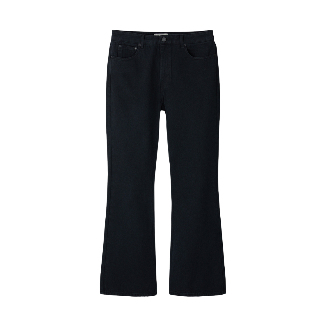 RM25WDPT004BK Recto Flare Denim Pants Black