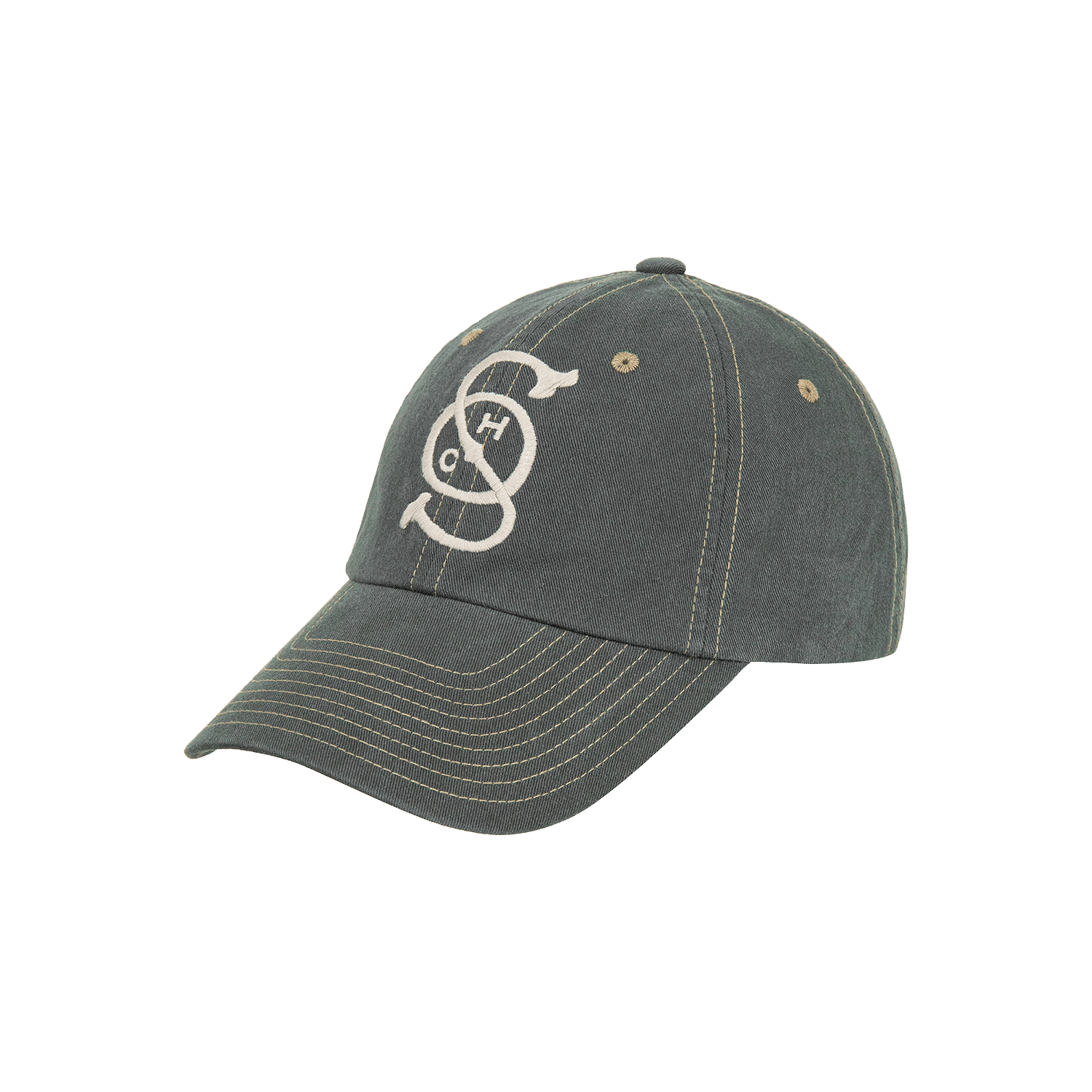 12UFC904C4 SOHC Heritage Lettering Cap_12UFC904 CHARCOAL