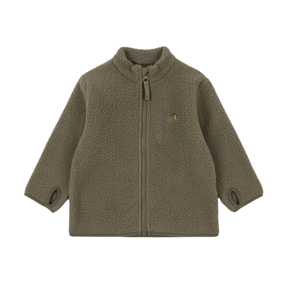 콩제슬래드 써미 플리스 자켓 레몬(Konges Sløjd Thermy Fleece Jacket Grs Kalamata)