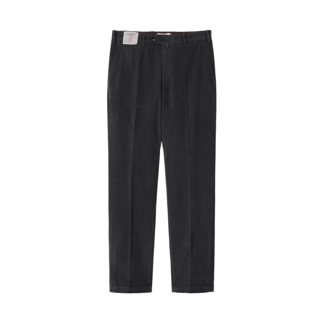 SOPNW25504CHX SERIES Baronio Twill Corduroy Pants Charcoal