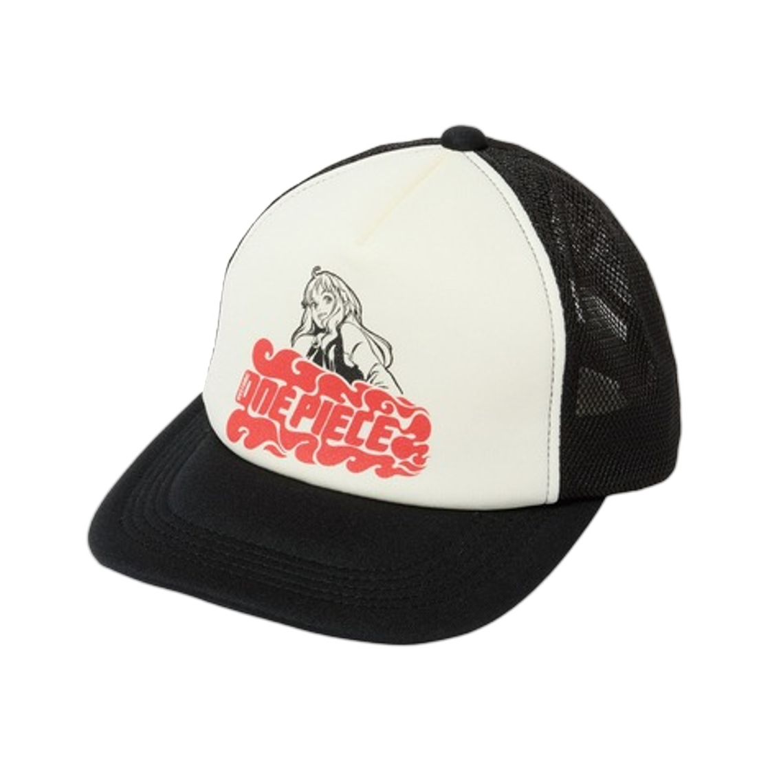 - Hysteric Glamour x One Piece Nami Mesh Cap Black
