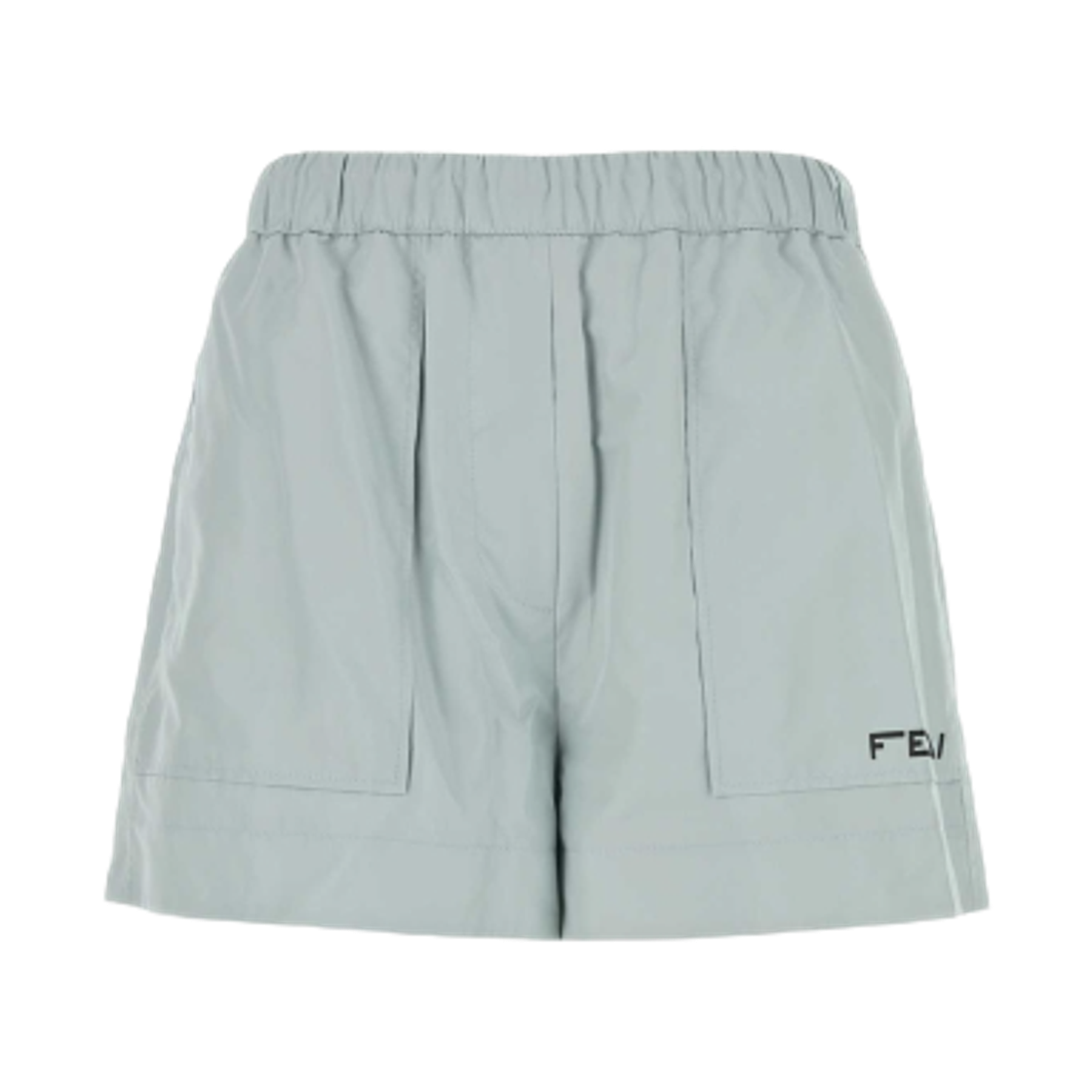 FAB368AQBOF08S8 (W) Fendi Logo Shorts Light Blue