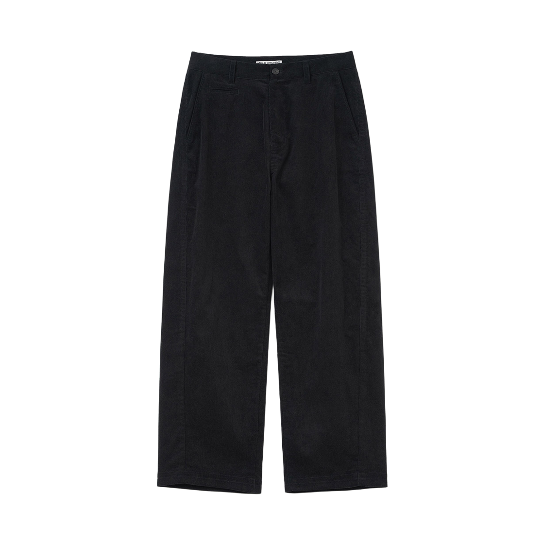 ML591MDB Millo Archive Pernet Corduroy Pants Midnight Black