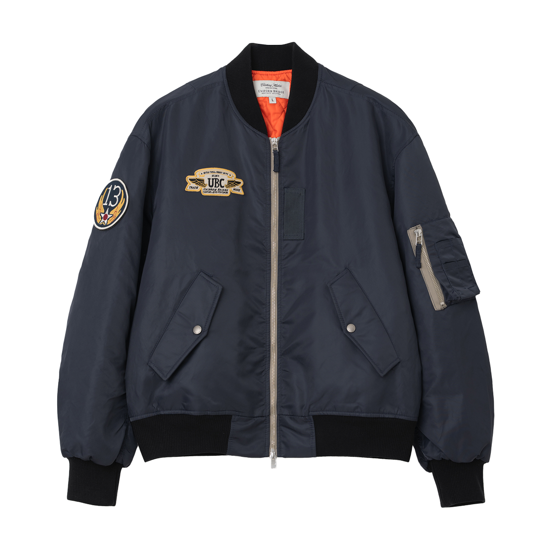 UB2599PD213MNA Uniform Bridge UBC MA-1 Jacket Navy