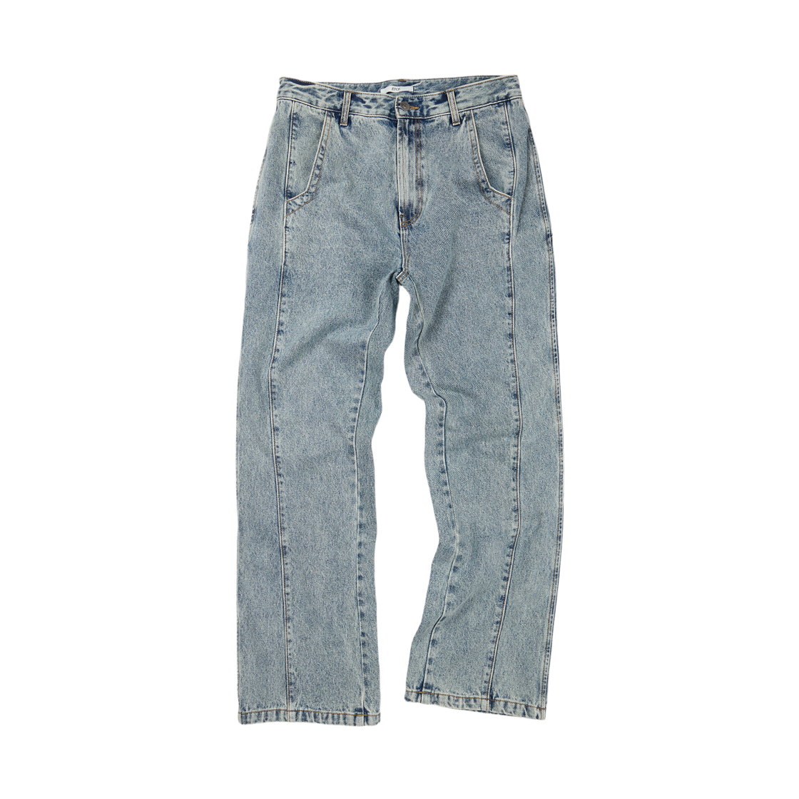 ET2503PT11BL ETCE Flare Denim Pants Blue