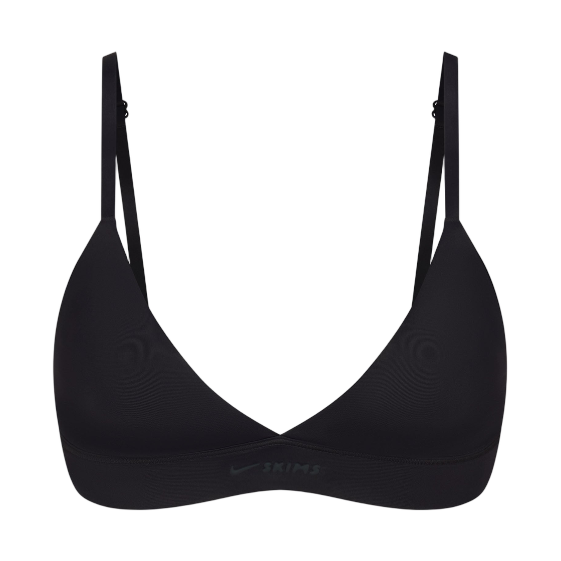 BRSPT7842W-OBD (W) NikeSKIMS Shine Triangle Bra Obsidian