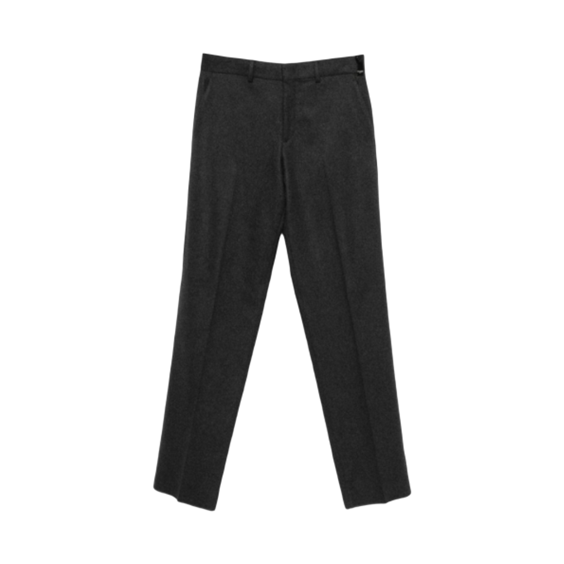 FB1020ASCAF0UU0 Fendi Cashmere Straight Trousers Grey